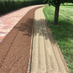 Aménagement d'allées et chemins de parc Saint-Cloud